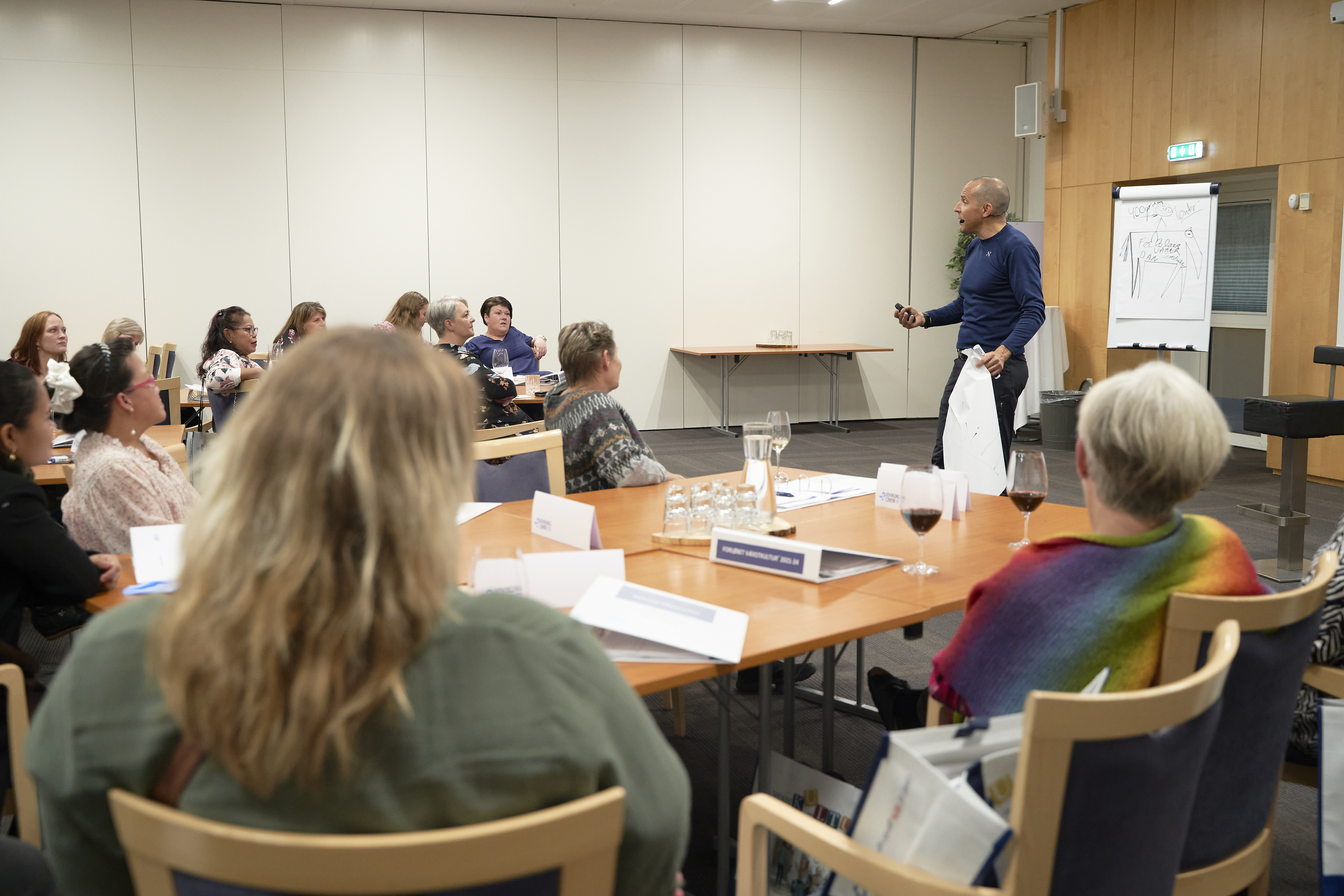 Portøren og hospitalsserviceassistenten som fast vagt